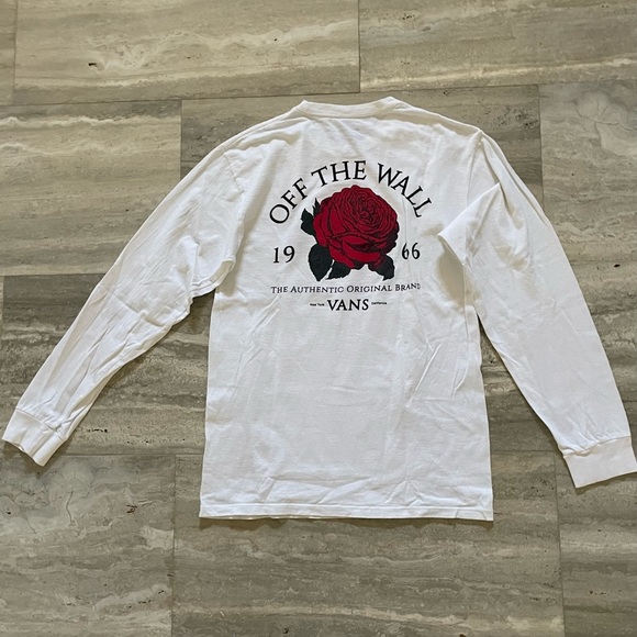 Vans Boys Rose Long Sleeve Tee - Picture 2 of 3